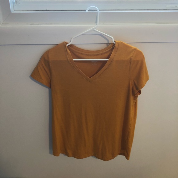 Mustard V-Neck - Picture 1 of 2